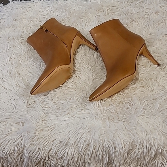 NIB Sam Edelman Camel Colored Leather Karen Bootie Size 9.5 - Picture 1 of 7